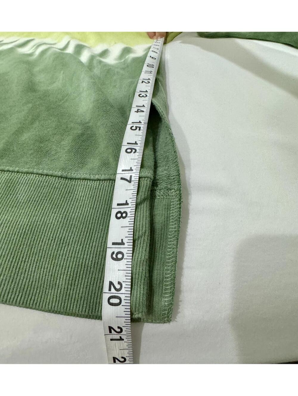 Old Navy Green Tie-Dye Oversized Tunic Sweatshirt Medium - Picture 9 of 9